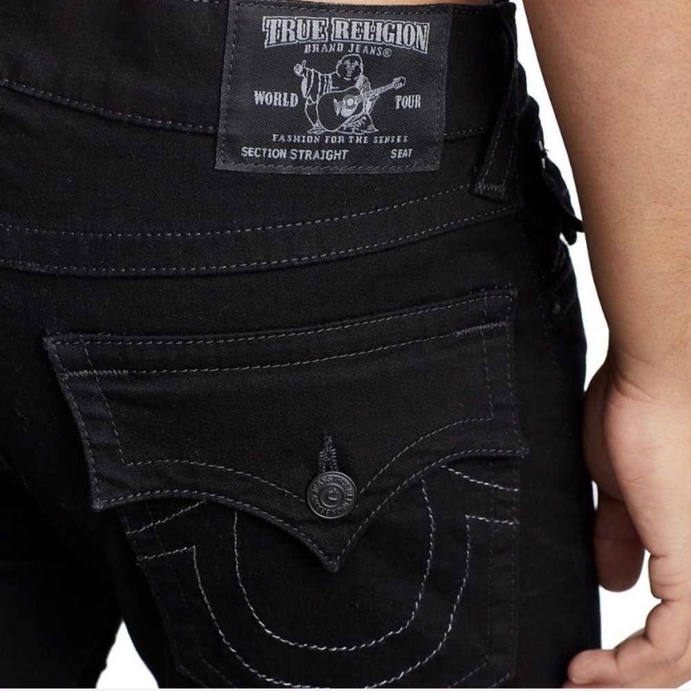 Men’s Black True Religion Jeans